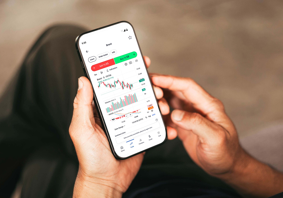 Trading on mobile