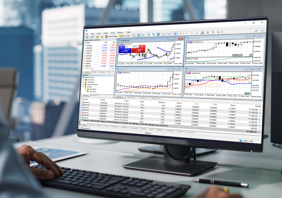 Trading with browser