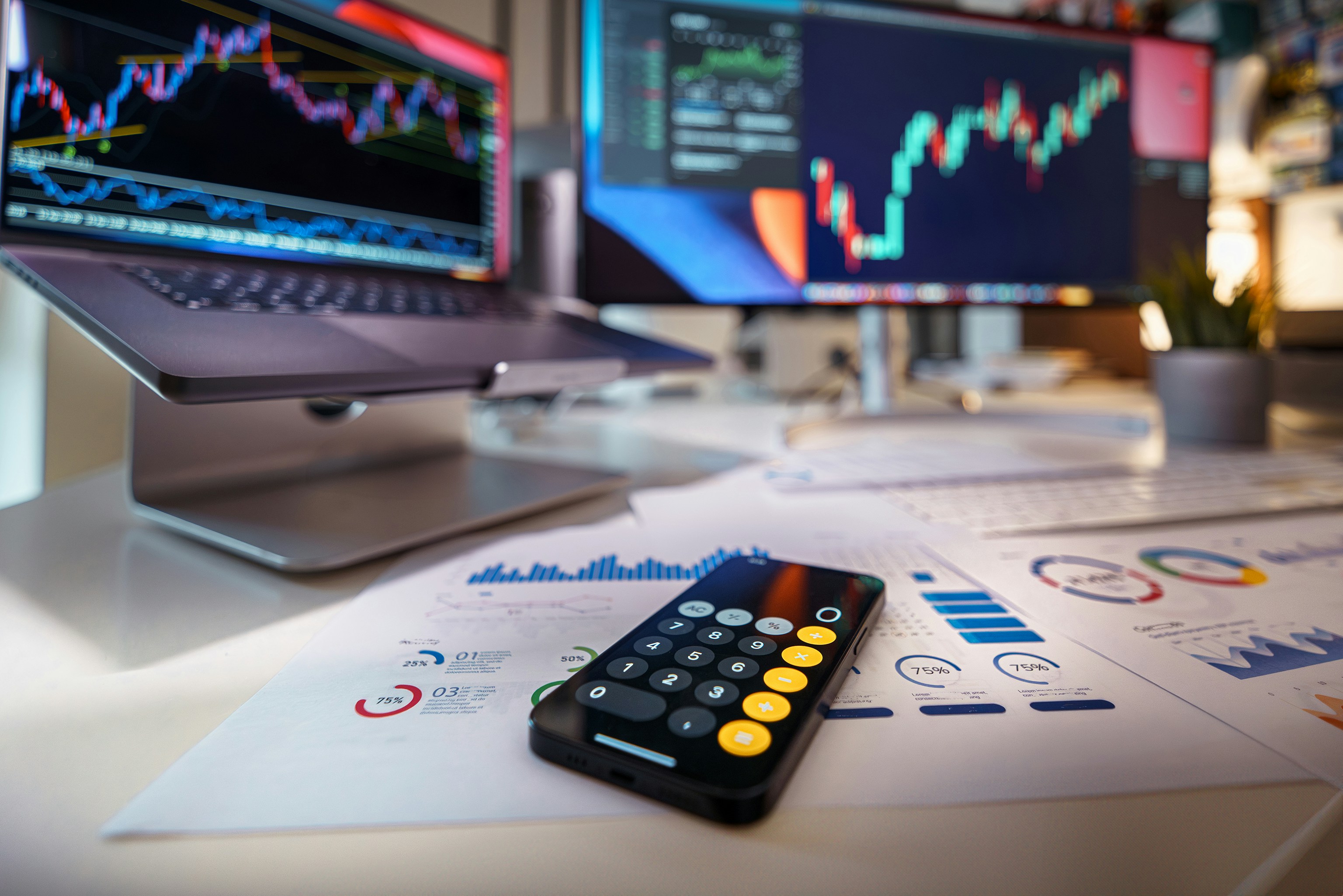 trading desk