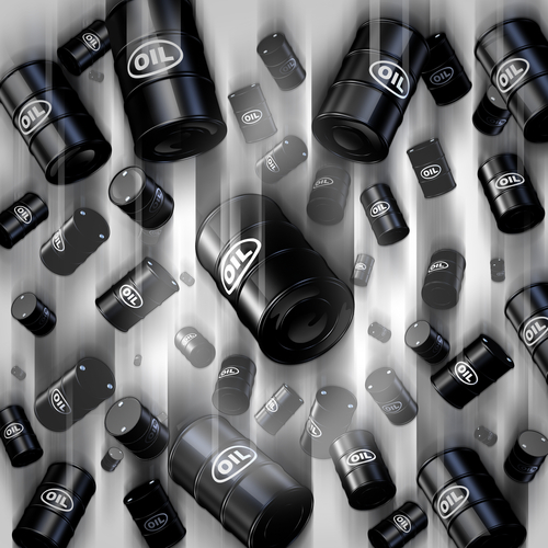 Oil barrels 
